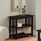 Alaterre Furniture Mission Under Window Bookshelf, Espresso AMIA14P0 - alternate 3